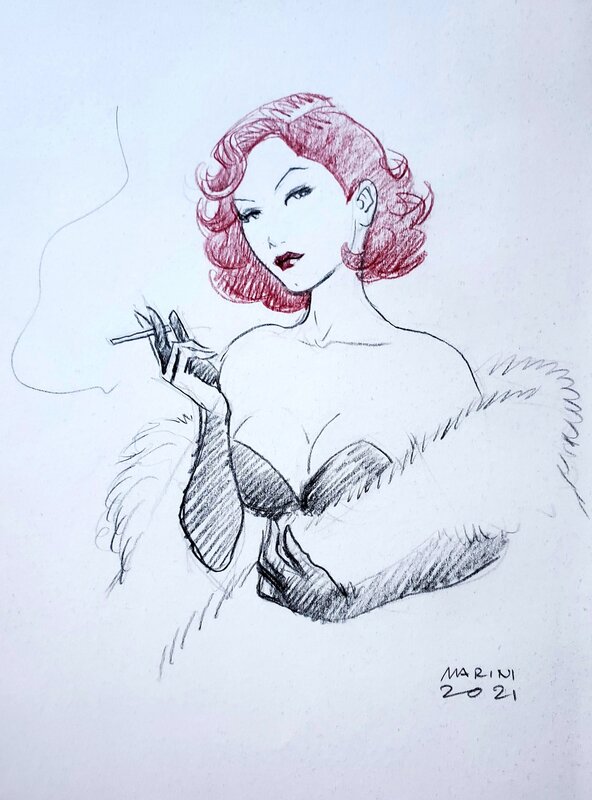 CAPRICE par Enrico Marini - Illustration originale