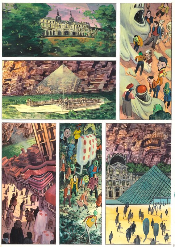 For sale - Mimésia by Hugues Micol - Comic Strip