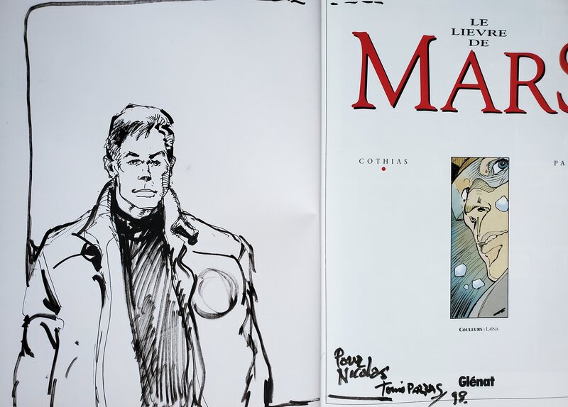 Antonio Parras, LE LIEVRE DE MARS T2 - Dédicace