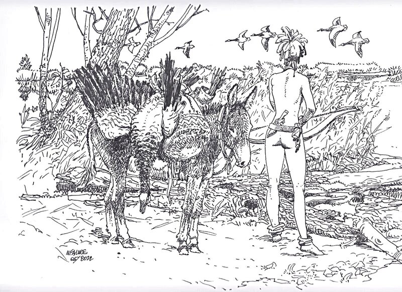 Illustration by Michel Faure - Original Illustration
