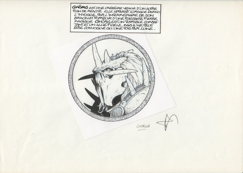 Ghörg par Philippe Pellet - Illustration originale