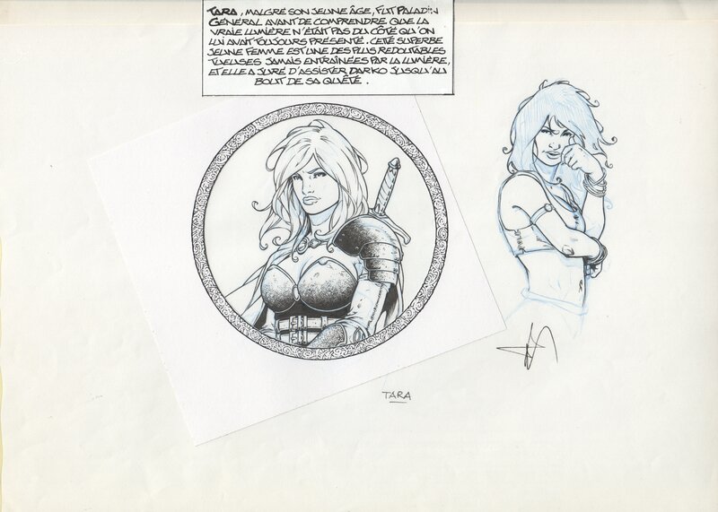Tara by Philippe Pellet - Original Illustration