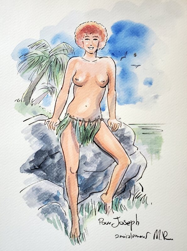 Marc Rouchairoles, COMME UNE TAHITIENNE - Sketch