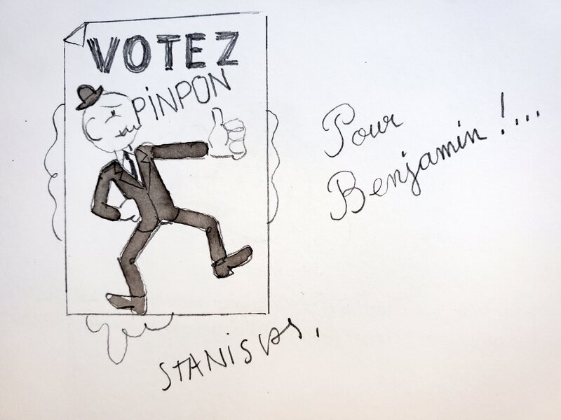 MONSIEUR PINPON by Stanislas - Sketch