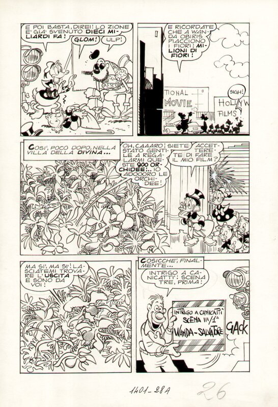 For sale - Giorgio Cavazzano, Giorgio Pezzin, Elisa Penna, Zio Paperone e il ponte di Messina - Comic Strip