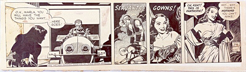 En vente - Harvey Kurtzman, Dan Barry, Flash Gordon “ The Awful forest” - Planche originale