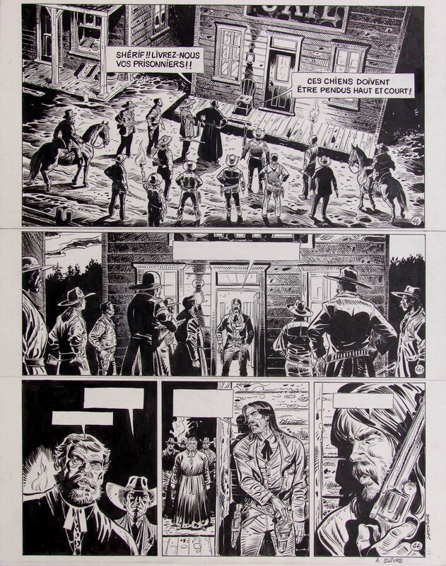 For sale - Jacques Lamontagne, Wild West tome 5, planche 46 - Comic Strip