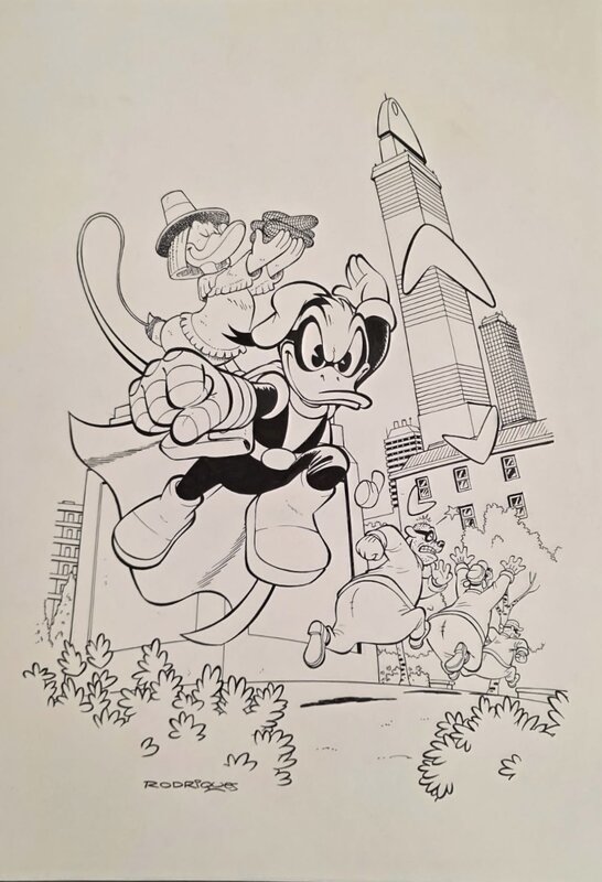 Paco Rodriguez Peinado, Couverture de Fantomiald - Original Cover