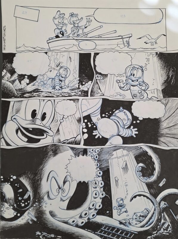 Donald Duck by Paco Rodriguez Peinado - Comic Strip