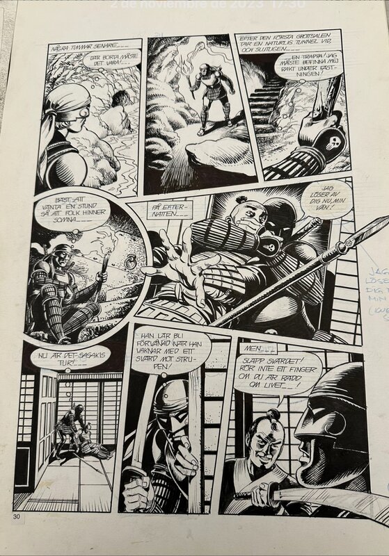 Phantom Vs Ronin by César Spadari - Comic Strip
