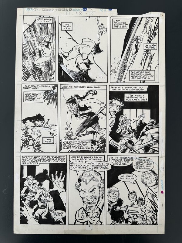En vente - Planche Originale par John Buscema, Klaus Janson - Planche originale
