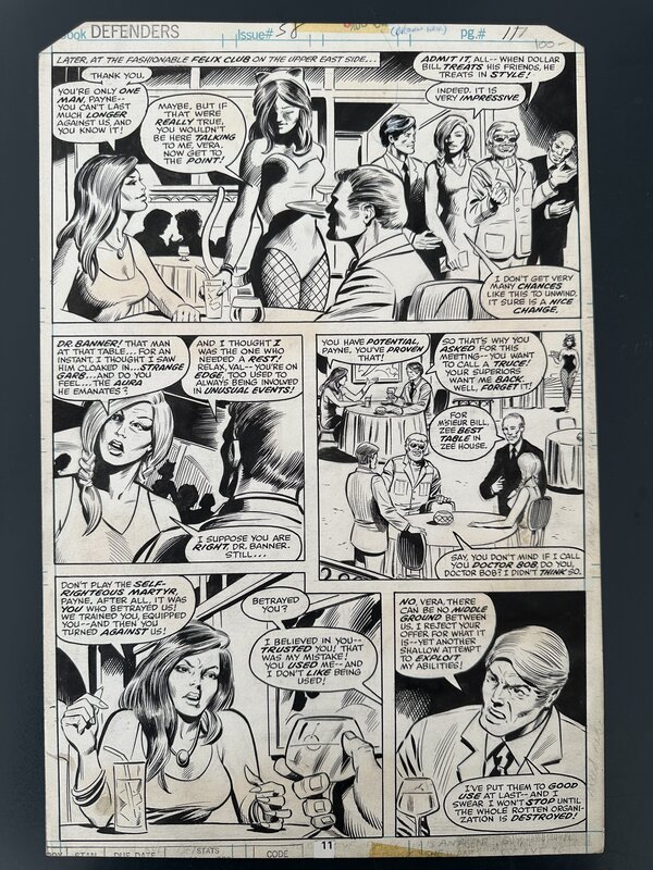 En vente - Planche Originale par Ed Hannigan, Dan Green - Planche originale