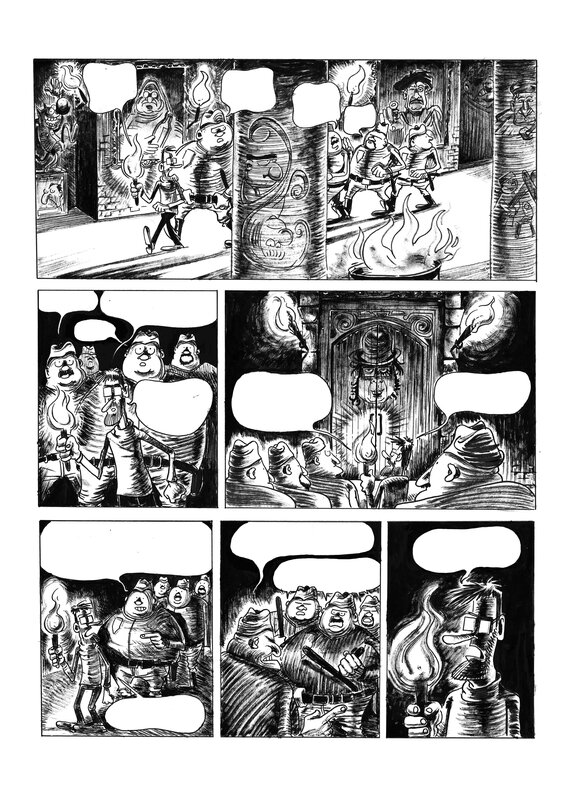 For sale - Les forcenés by Johann Guyot - Comic Strip