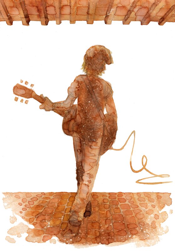 For sale - Lilyan, Jean-Louis Aubert (37) - Original Illustration