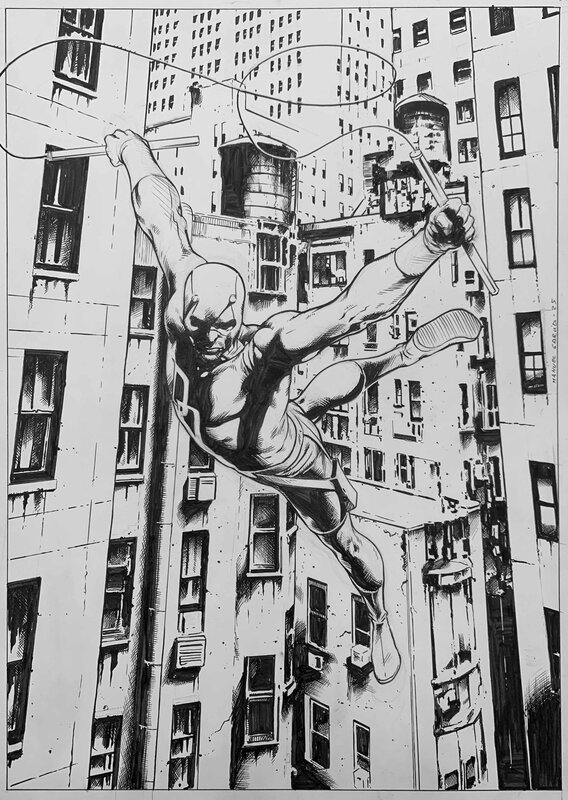 Manuel Garcia - Daredevil commission - Original Illustration