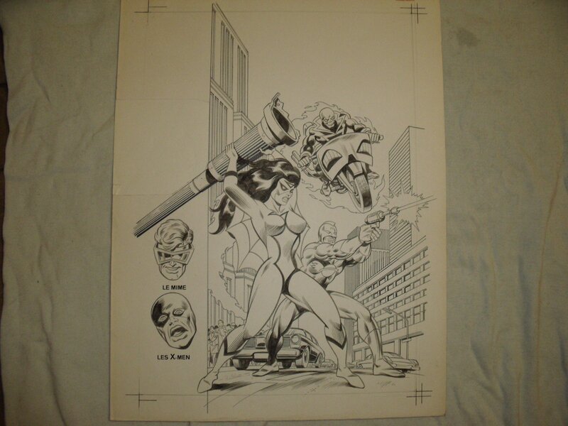 For sale - Spidey N°44 by Jean-Yves Mitton - Original Cover