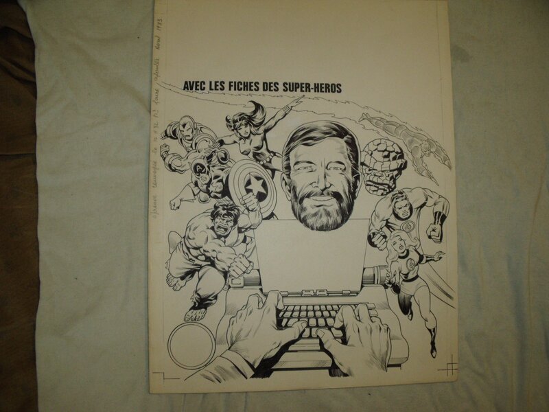 En vente - Jean-Yves Mitton, Strange Spécial Origines N°160 bis - Couverture originale