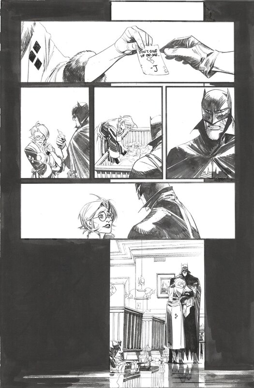 For sale - Sean Murphy, Batman : Curse of the white Knight #5 page 8 - Comic Strip