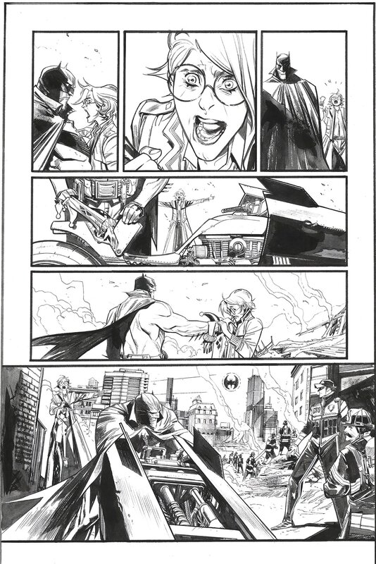 En vente - Sean Murphy, Batman: Curse of the White Knight # 6 page 11 - Planche originale