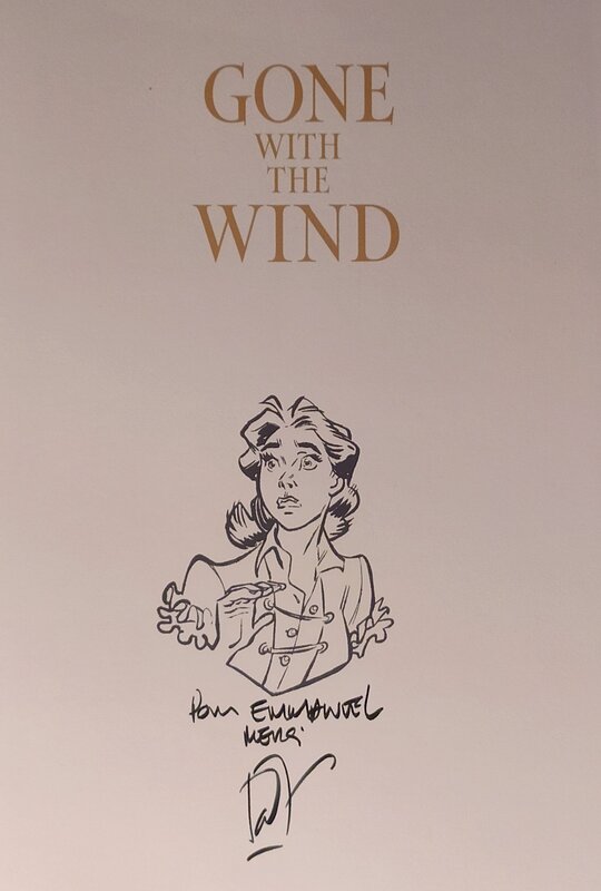 Pierre Alary, Gone with the wind tome 1 2025jan14 - Sketch