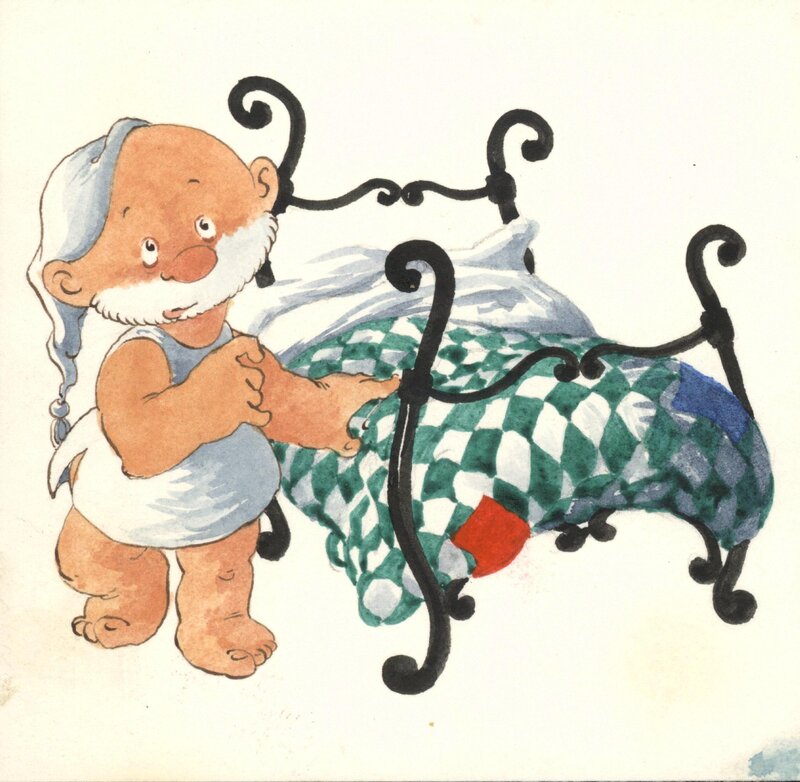 Jean Dulieu, Paulus de Boskabouter - Original Illustration