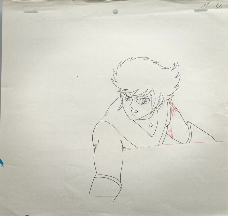 En vente - Goldorak (Alcor) par Gô Nagai, Toei Animation - Planche originale