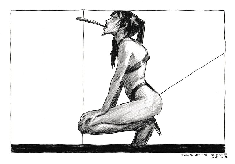 For sale - Stéphane Dubois, Illustre 2025 09 08 3 - Original Illustration