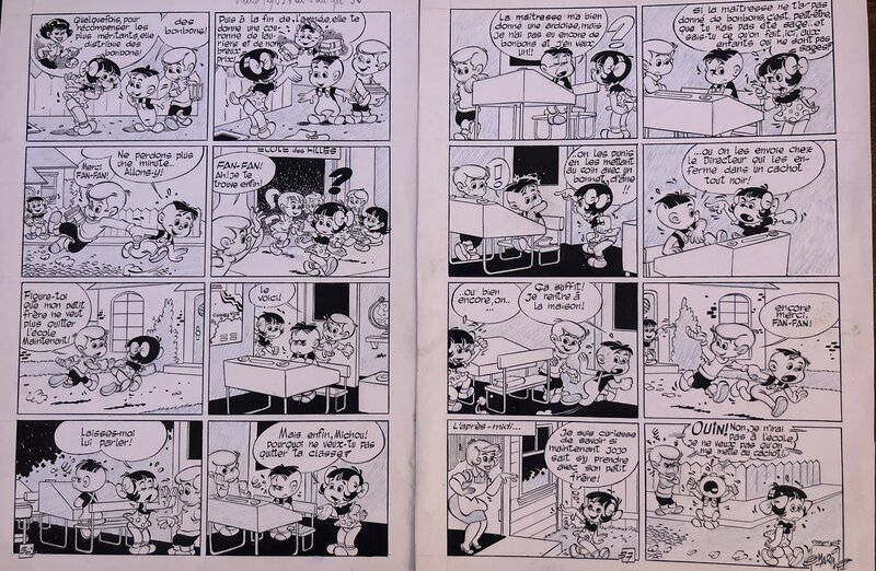Claude Marin, Fan Fan Premier Ministre - Comic Strip