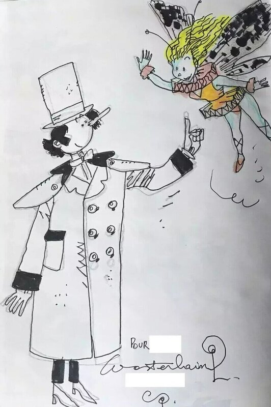 Docteur Poche par Merc Wasterlain - Dédicace