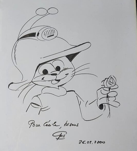 Le Scrameustache by Gos - Sketch