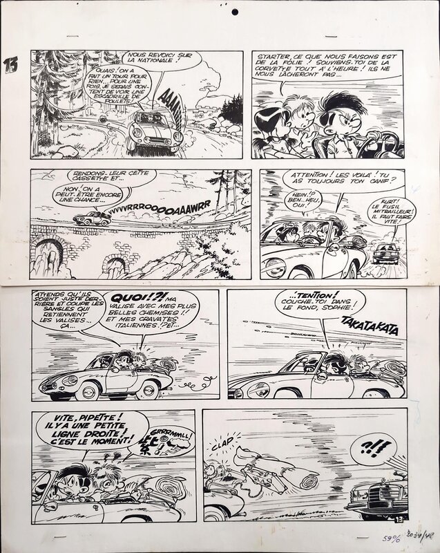 Jidéhem, Les Aventures de Sophie, Tome 13 : Sophie et les 4 saisons, page 13 - Planche originale