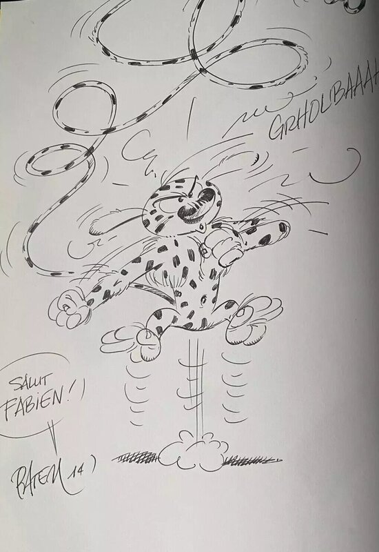 Le MARSUPILAMI by Luc BATEM (Collin dit) - Sketch