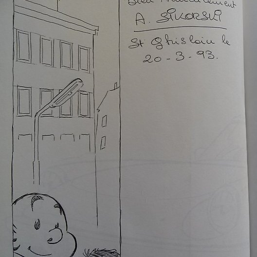 Tif et Tondu by Alain Sikorski - Sketch