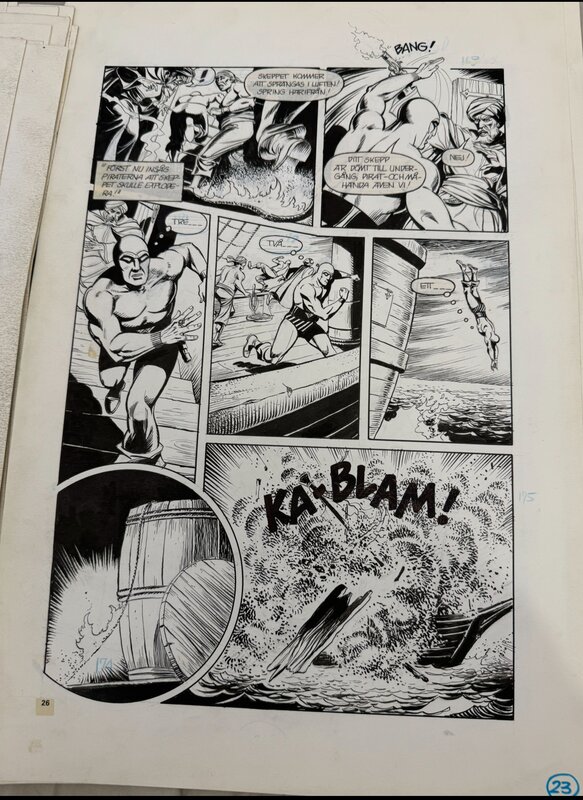 César Spadari, Phantom Inkisitorn kablam - Comic Strip