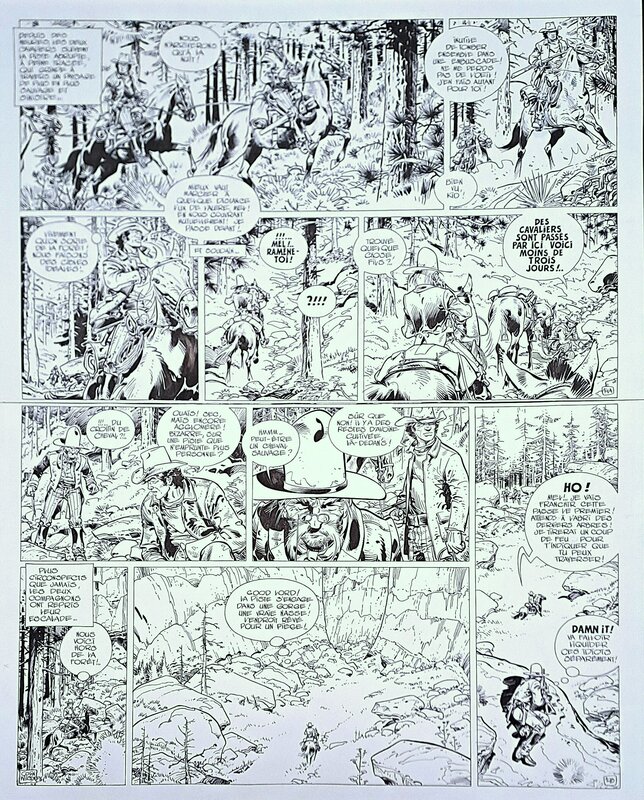 Colin Wilson, Jean-Michel Charlier, Blueberry - Les démons du Missouri. - Comic Strip