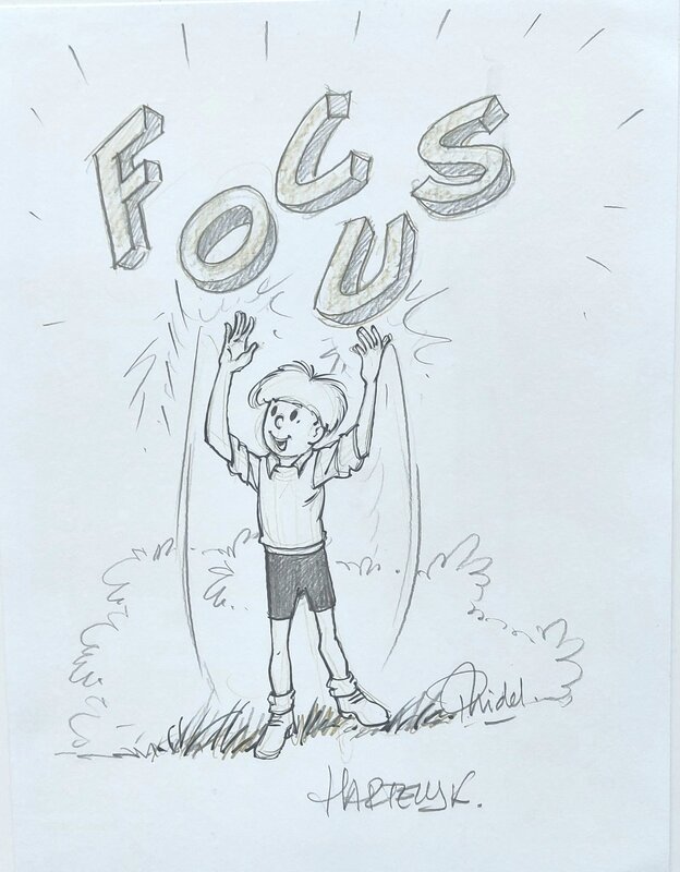 Philippe Delzenne, Jommeke jongleert met letters - Comic Strip