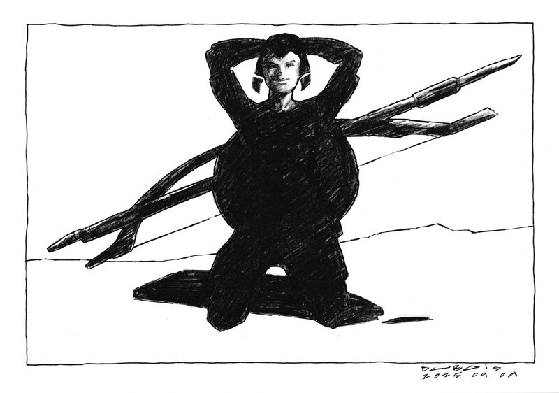 For sale - Stéphane Dubois, Illustre 2025 09 09 1 - Original Illustration