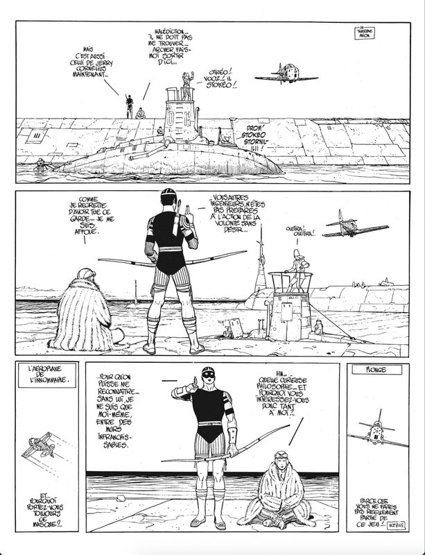 Moebius, Major Fatal / Le garage hermétique / Planche 72 - Planche originale