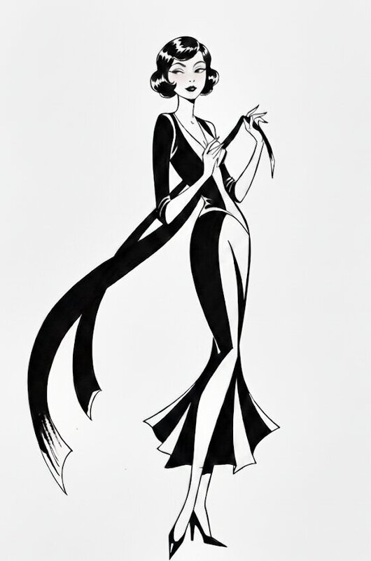 Polina par Enrique Millo - Illustration originale