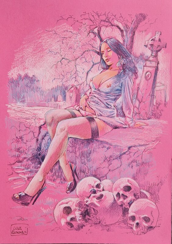 Widow by Luca Raimondo - Original Illustration