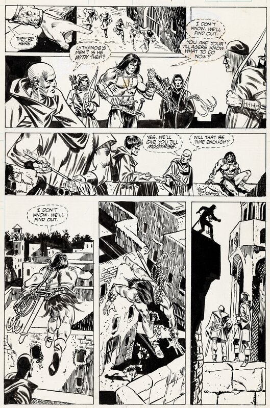 Frank Springer, Conan the Barbarian - T231 p9 - Comic Strip