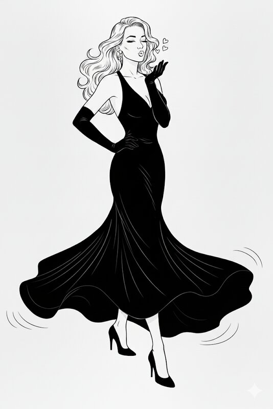 Elke par Enrique Millo - Illustration originale
