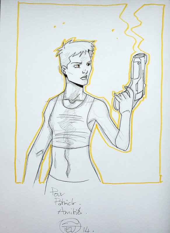 Emmanuel Nhieu, FAR ALBION   T2 SANG ROYAL - Sketch