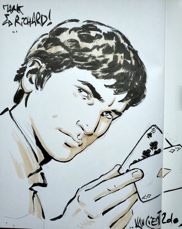 Simon Van Liemt, POKER   T1 SHORT STACK - Sketch
