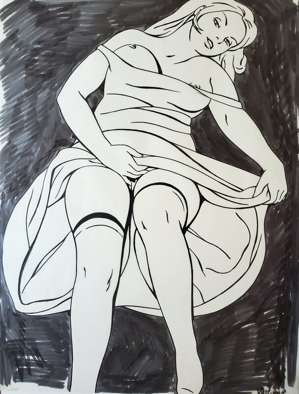 Alex Varenne, illustration originale - Illustration originale