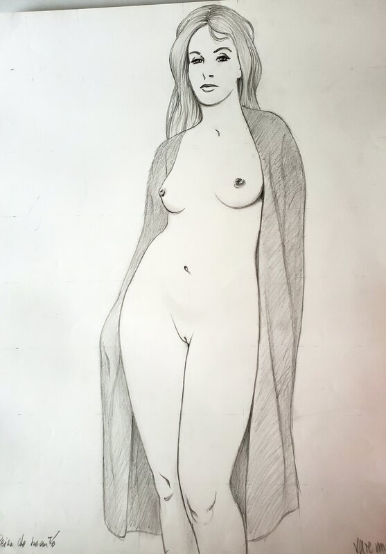 Alex Varenne, Reine de beauté   illustration originale - Illustration originale