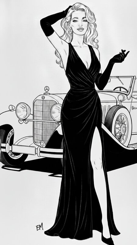 Elke by Enrique Millo - Original Illustration