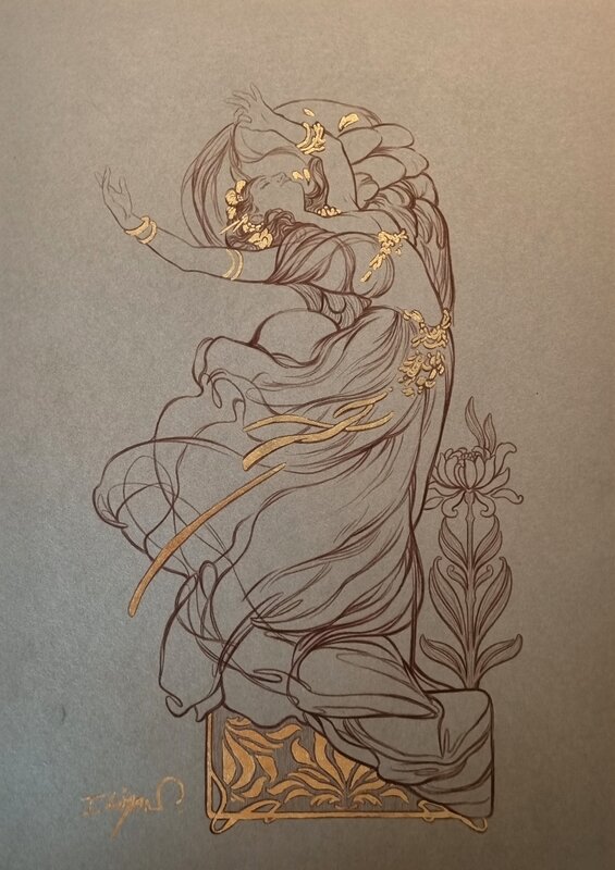 En vente - Aēloria par Ingrid Liman - Illustration originale
