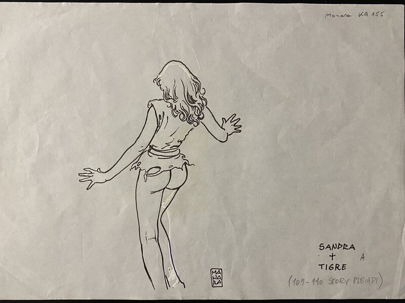 Kama Sutra par Milo Manara - Planche originale