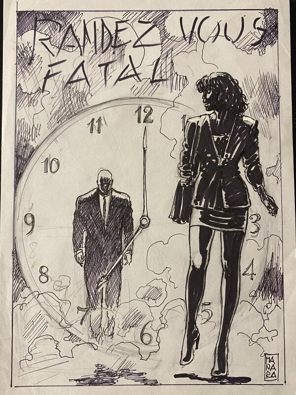 Rendez-Vous Fatal by Milo Manara - Comic Strip